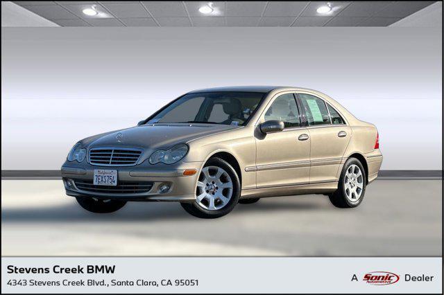 used 2005 Mercedes-Benz C-Class car, priced at $9,999
