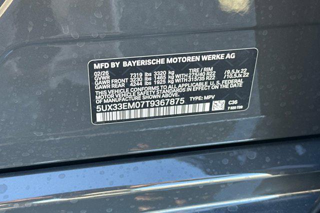 new 2026 BMW X7 car, priced at $129,215