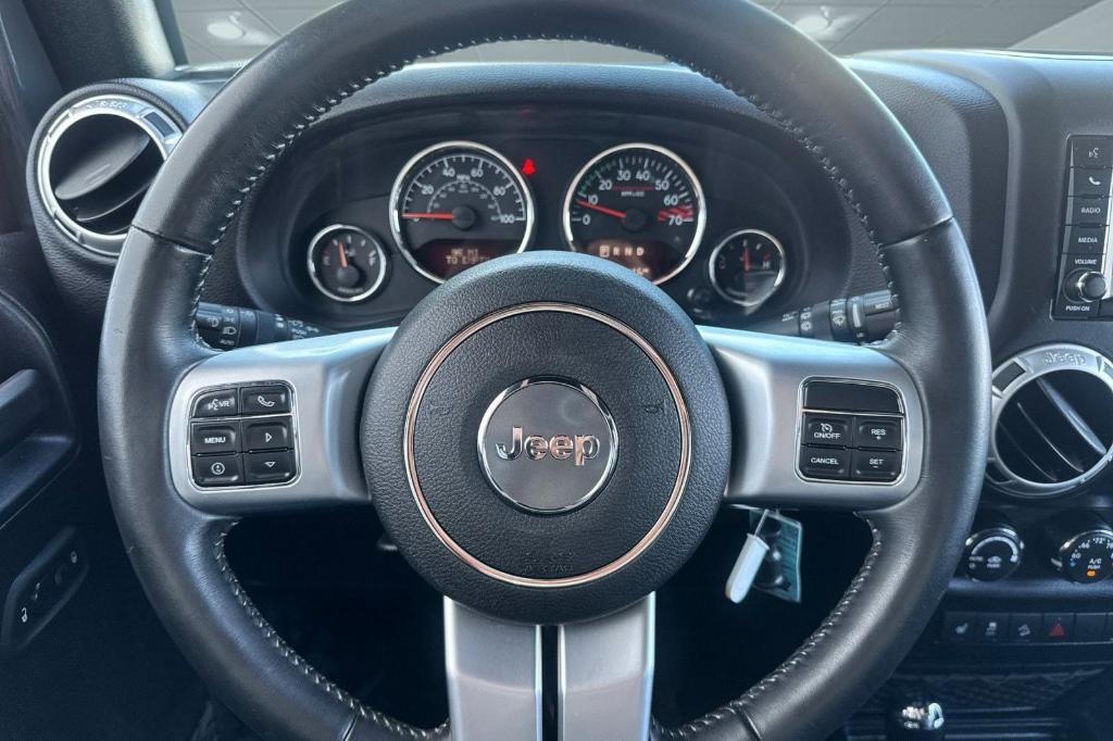 used 2017 Jeep Wrangler Unlimited car, priced at $24,477