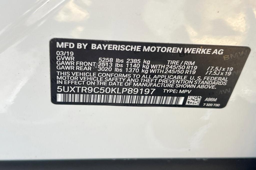 used 2019 BMW X3 car, priced at $21,083