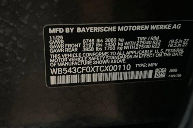 new 2026 BMW iX car, priced at $85,795