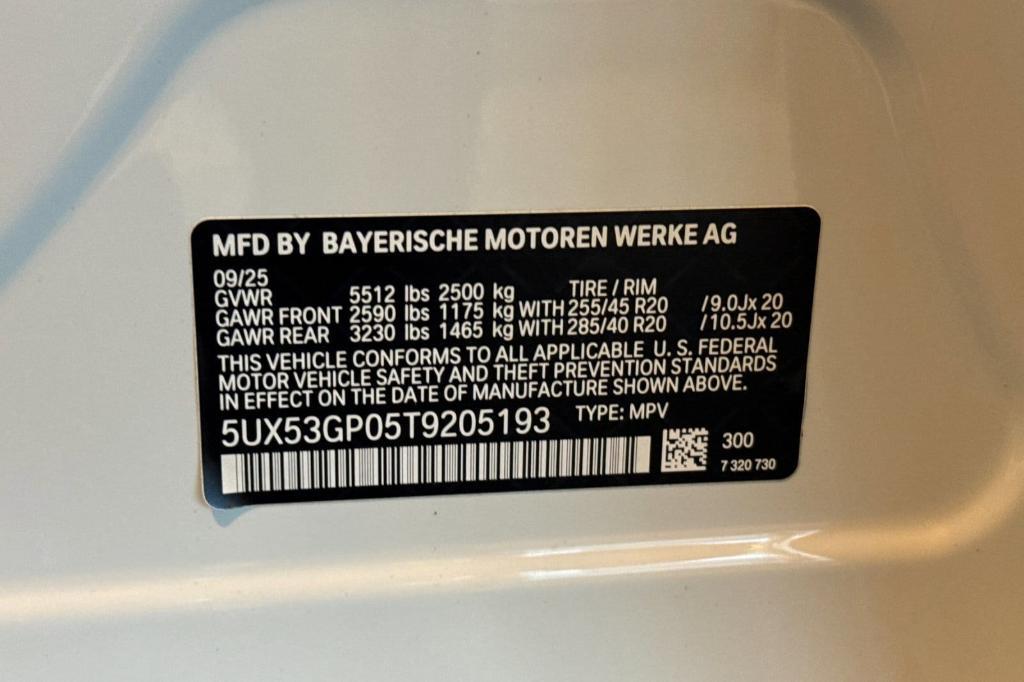 new 2026 BMW X3 car, priced at $63,100