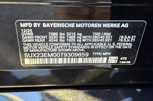 new 2026 BMW X7 car, priced at $92,740