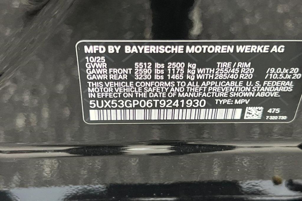 used 2026 BMW X3 car, priced at $60,500