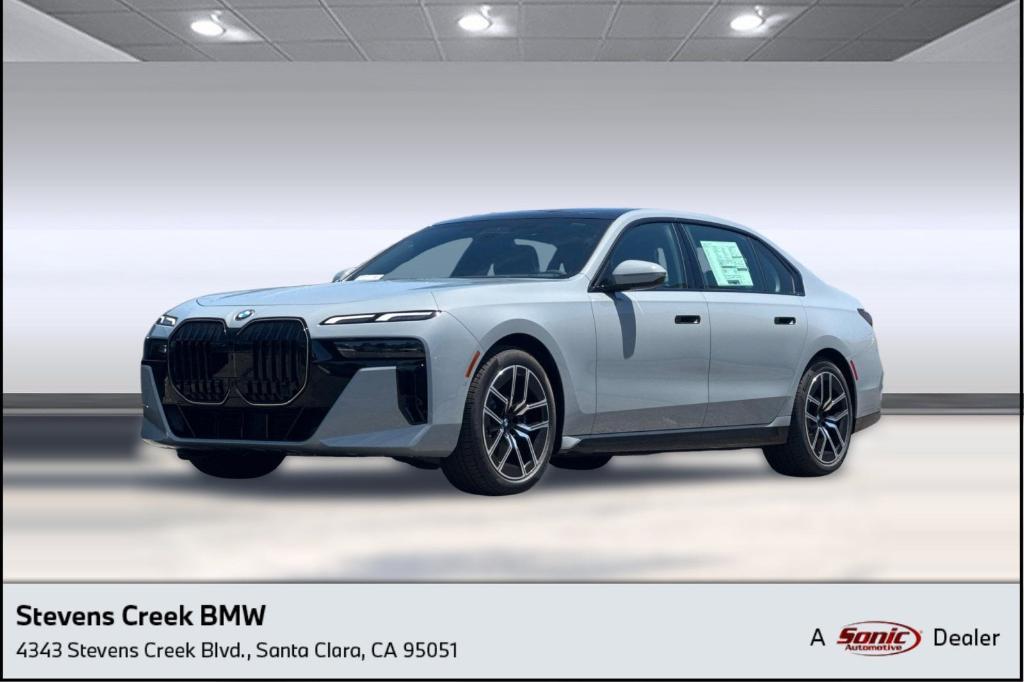 new 2025 BMW 740 car, priced at $107,975
