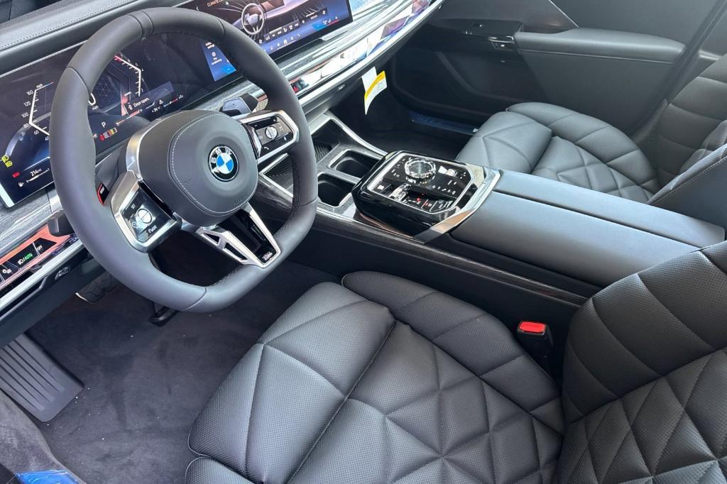 new 2025 BMW 740 car, priced at $107,975