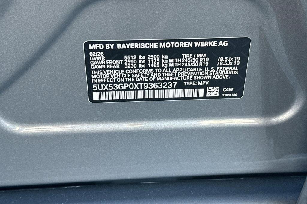 used 2026 BMW X3 car, priced at $59,275