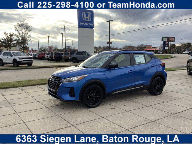 used 2023 Nissan Kicks car, priced at $18,366