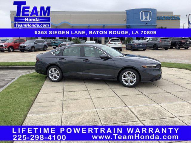 new 2025 Honda Accord car, priced at $29,490