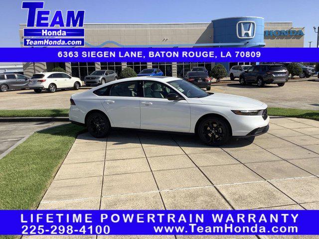 new 2025 Honda Accord car, priced at $32,165