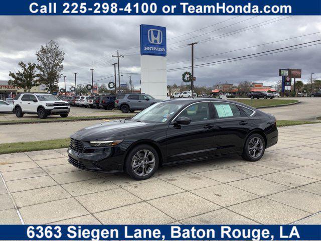 used 2023 Honda Accord Hybrid car, priced at $28,366