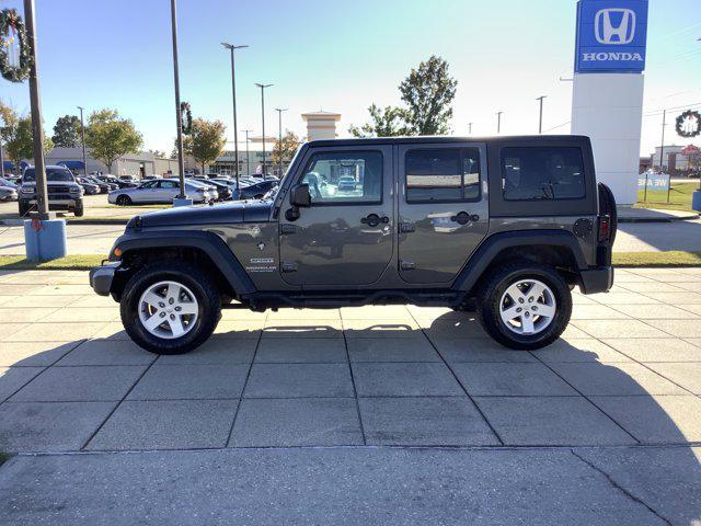 used 2017 Jeep Wrangler Unlimited car, priced at $18,366