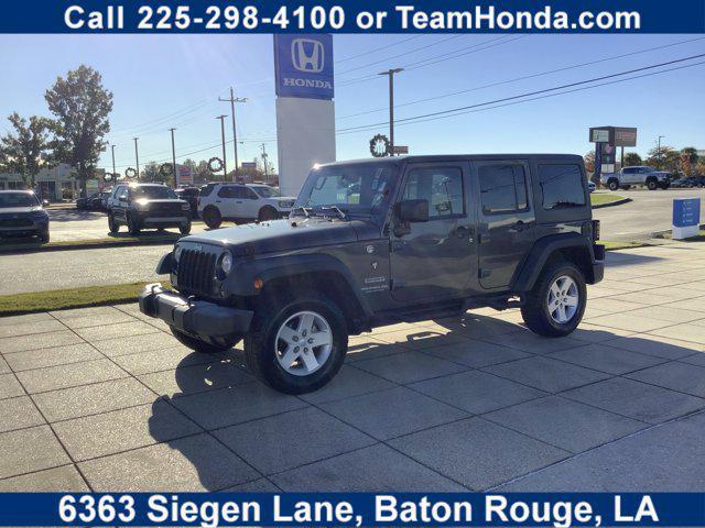 used 2017 Jeep Wrangler Unlimited car, priced at $18,366