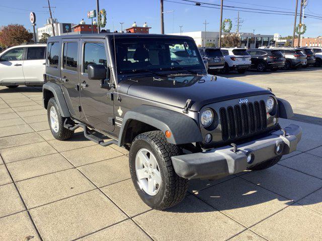 used 2017 Jeep Wrangler Unlimited car, priced at $18,366