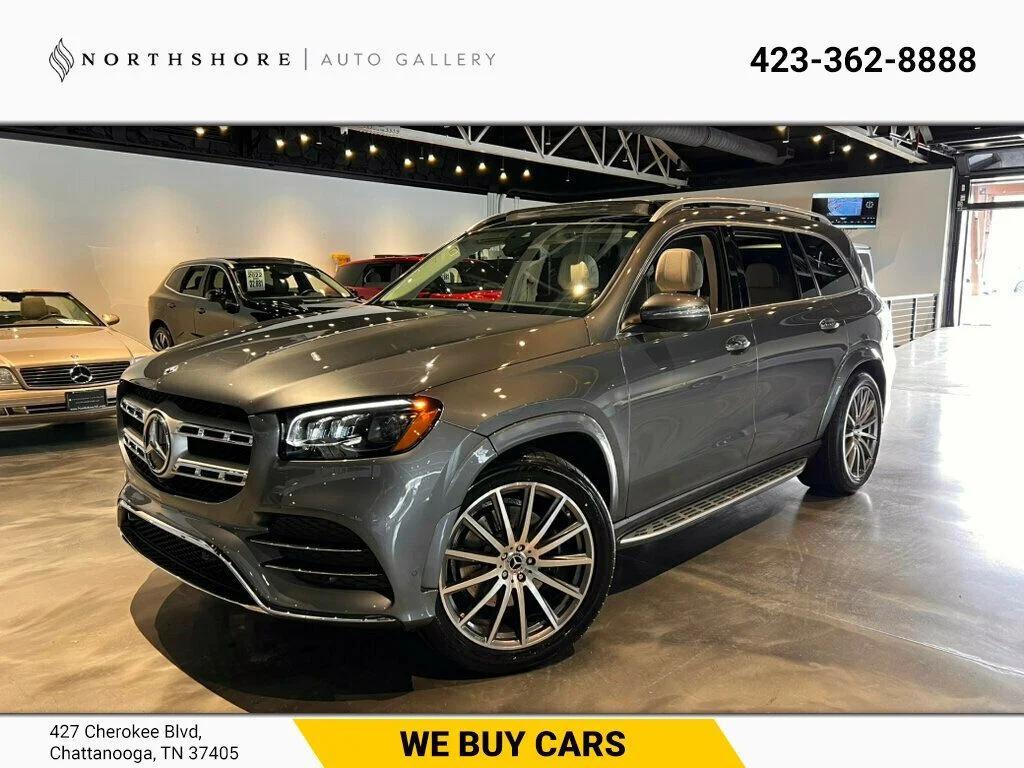 used 2021 Mercedes-Benz GLS 580 car, priced at $47,881