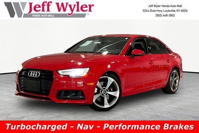 used 2018 Audi S4 car, priced at $24,872