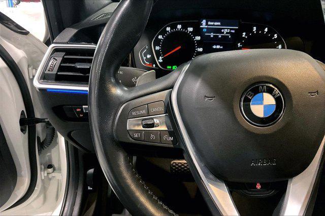 used 2021 BMW 330 car, priced at $18,145
