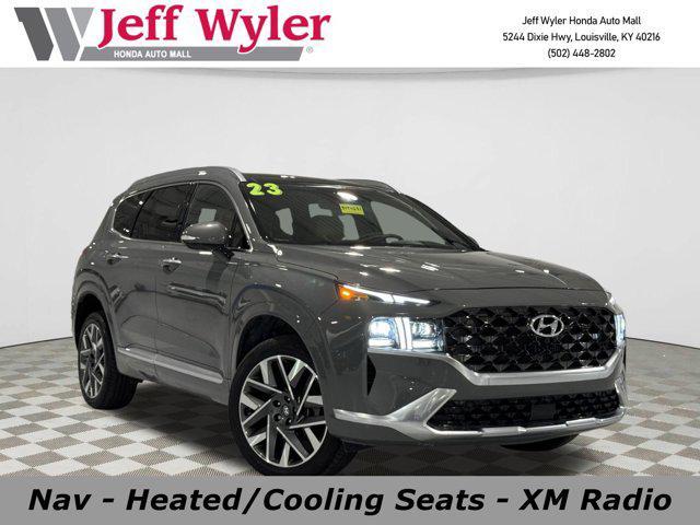 used 2023 Hyundai Santa Fe car, priced at $25,521
