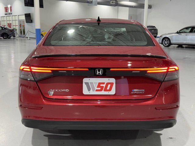 new 2025 Honda Accord Hybrid car, priced at $33,087