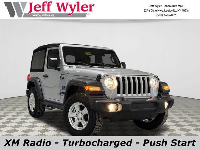 used 2022 Jeep Wrangler car, priced at $26,584