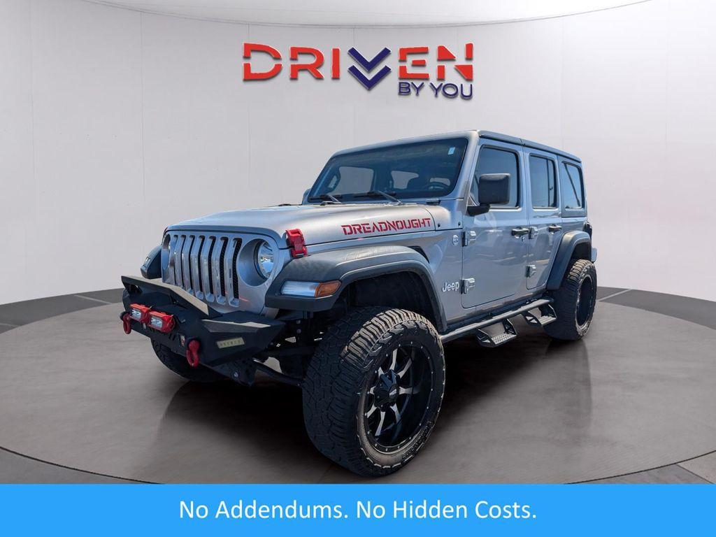 used 2020 Jeep Wrangler Unlimited car, priced at $26,899
