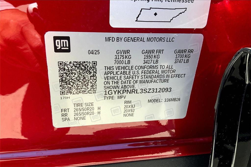 new 2025 Cadillac LYRIQ car, priced at $64,815