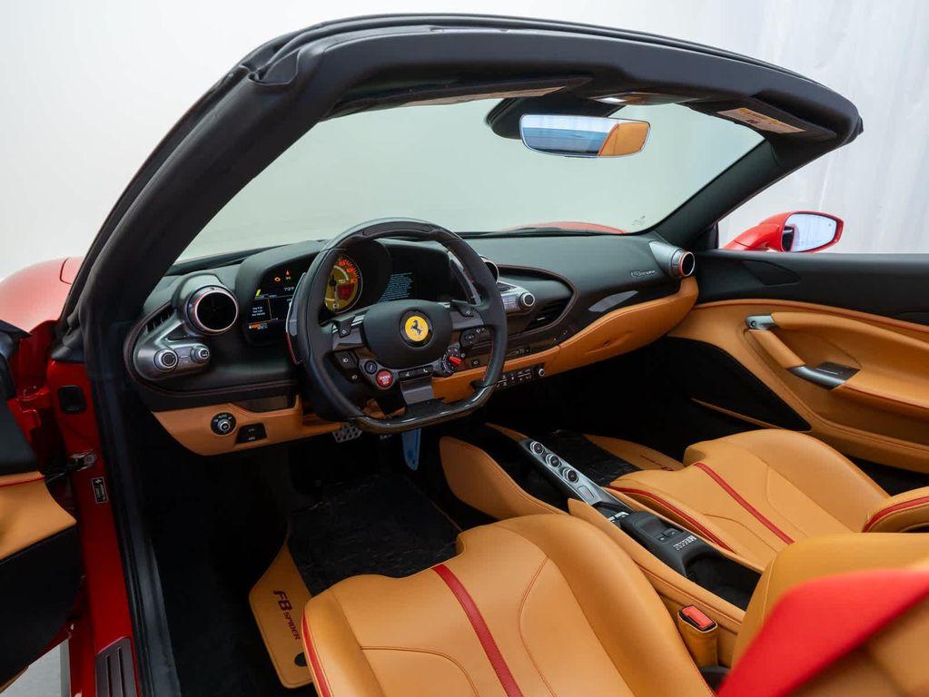 used 2022 Ferrari F8 Spider car, priced at $459,990