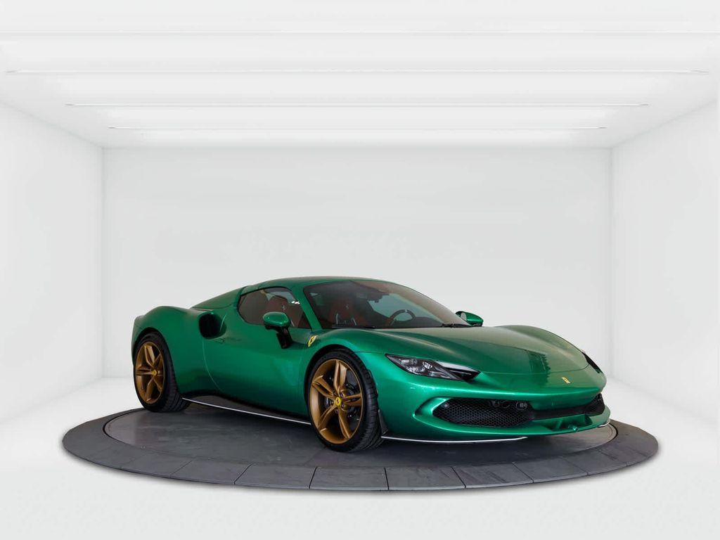 used 2025 Ferrari 296 GTS car, priced at $449,990