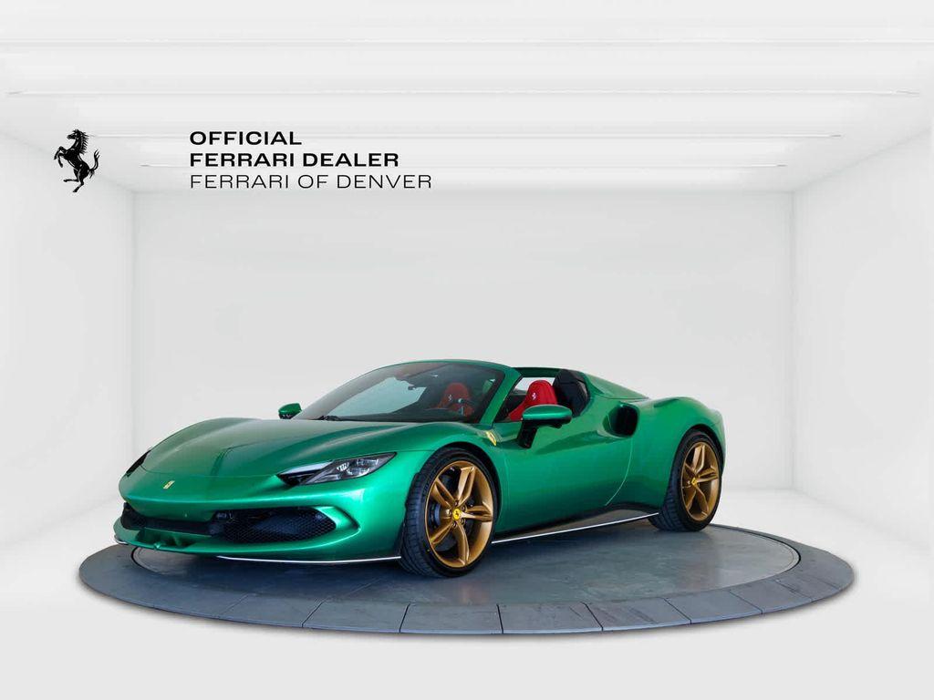 used 2025 Ferrari 296 GTS car, priced at $449,990