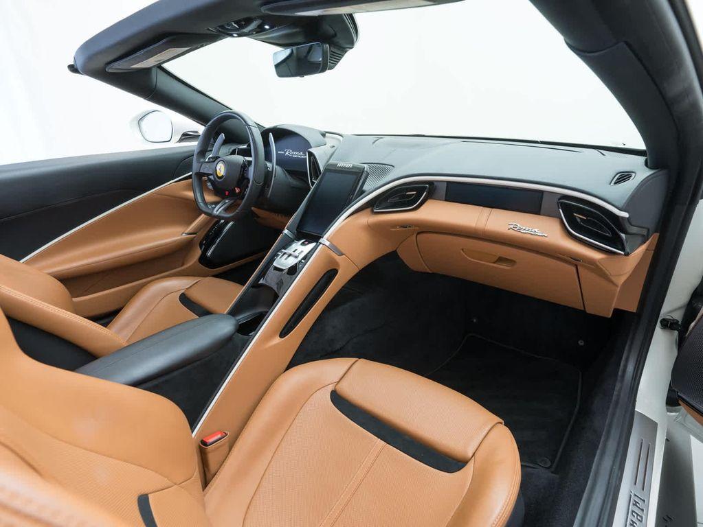 used 2024 Ferrari Roma Spider car, priced at $349,990