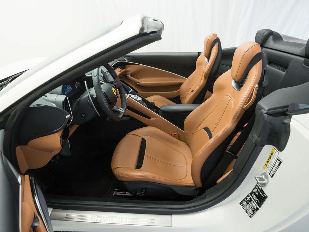used 2024 Ferrari Roma Spider car, priced at $349,990