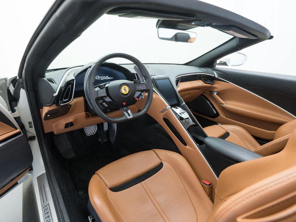 used 2024 Ferrari Roma Spider car, priced at $349,990