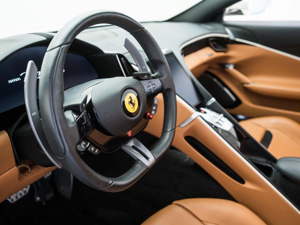used 2024 Ferrari Roma Spider car, priced at $349,990