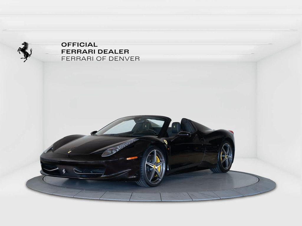 used 2014 Ferrari 458 Spider car, priced at $329,990
