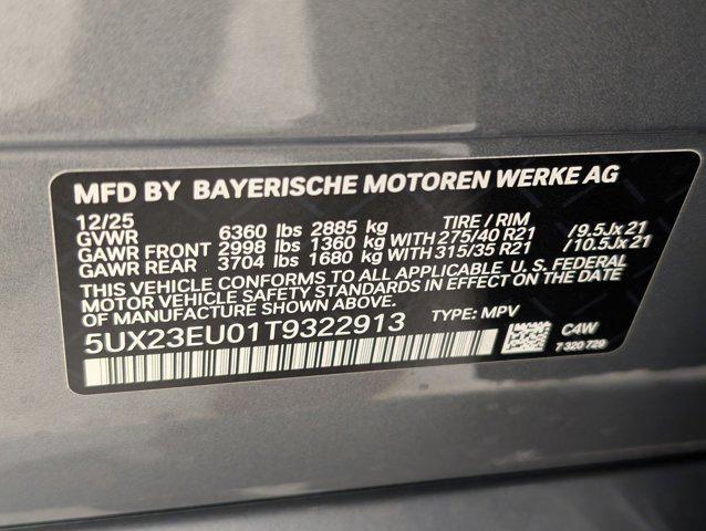 new 2026 BMW X5 car, priced at $78,225