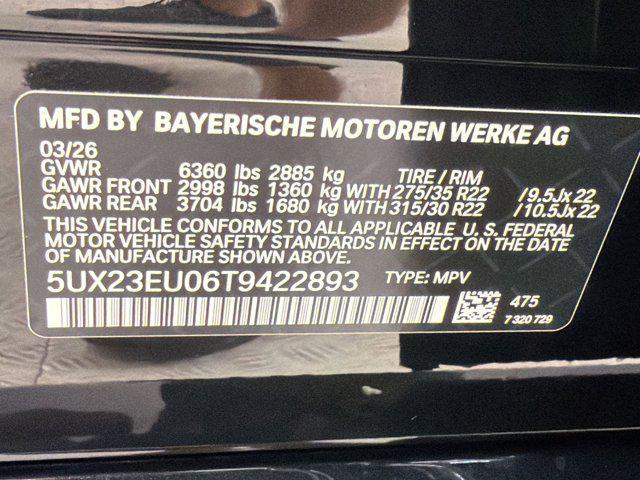 new 2026 BMW X5 car, priced at $86,950