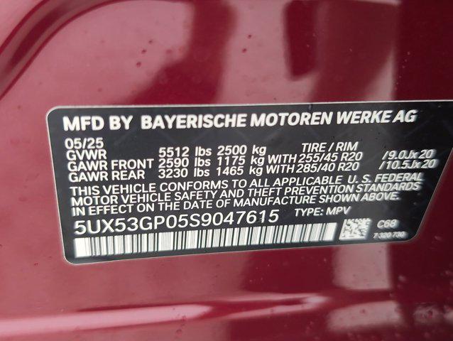 used 2025 BMW X3 car, priced at $53,872