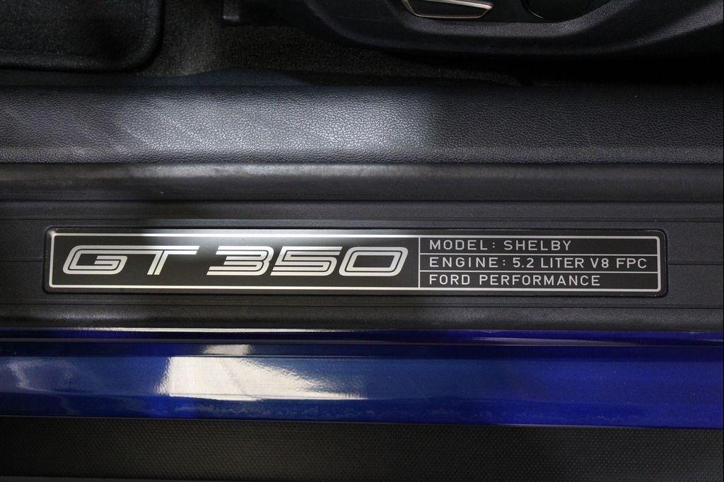 used 2016 Ford Shelby GT350 car, priced at $45,800