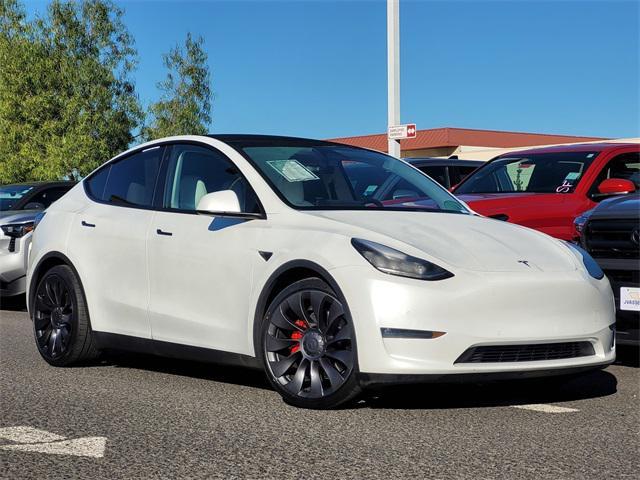 used 2020 Tesla Model Y car, priced at $26,495