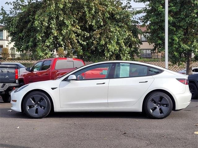 used 2022 Tesla Model 3 car, priced at $24,495