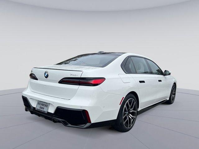 new 2026 BMW 740 car, priced at $106,200