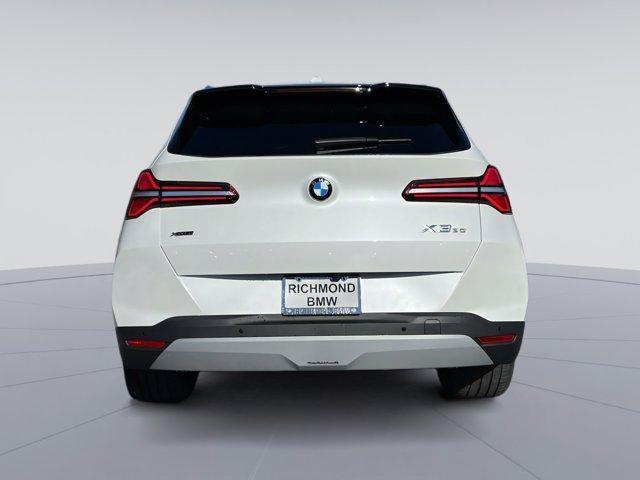 new 2026 BMW X3 car, priced at $58,490