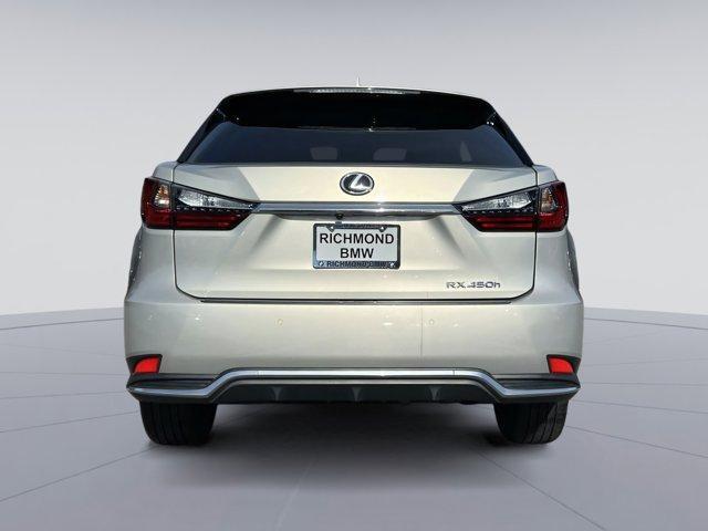 used 2021 Lexus RX 450h car, priced at $35,526