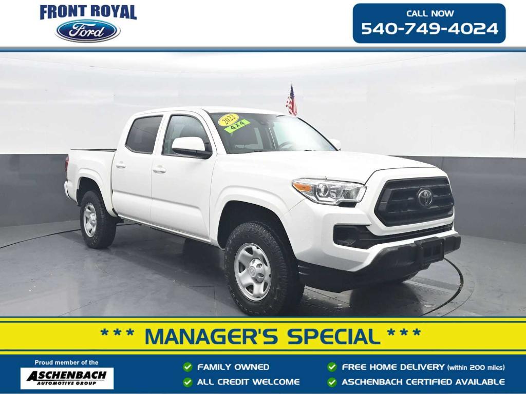 used 2022 Toyota Tacoma car, priced at $32,373