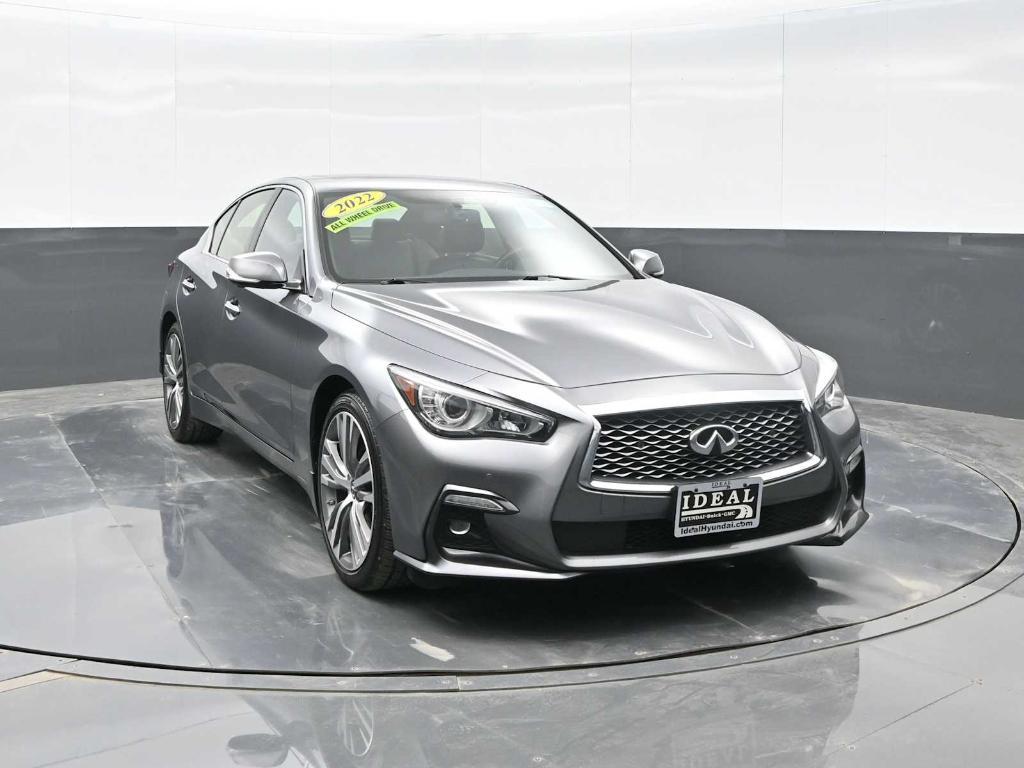 used 2022 INFINITI Q50 car, priced at $30,973
