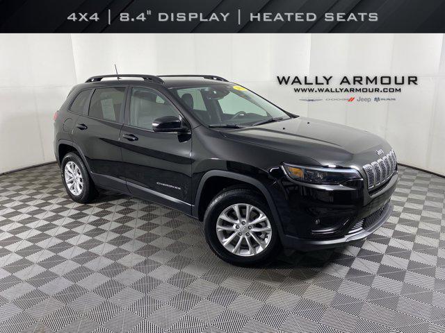 used 2022 Jeep Cherokee car, priced at $21,900
