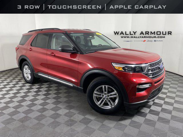 used 2022 Ford Explorer car, priced at $27,900