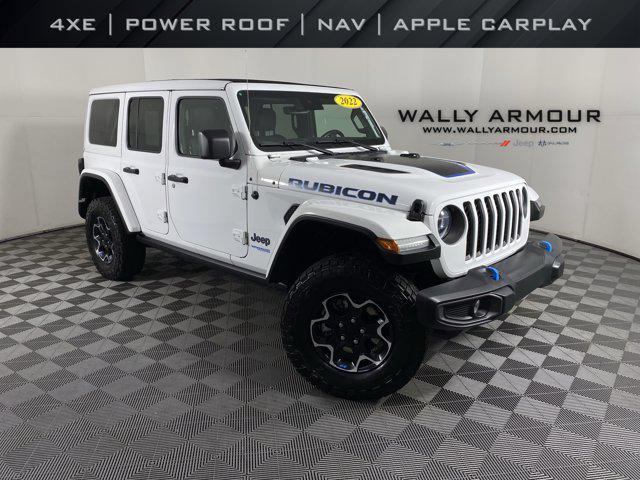 used 2022 Jeep Wrangler Unlimited 4xe car, priced at $30,900