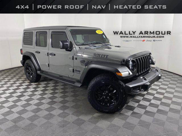 used 2022 Jeep Wrangler car, priced at $31,300