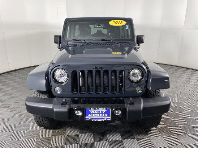 used 2018 Jeep Wrangler JK Unlimited car, priced at $20,500